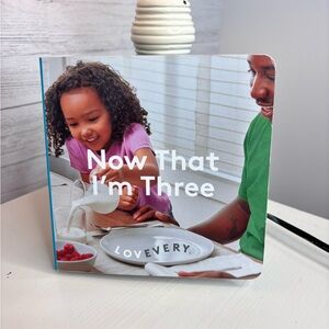 Lovevery 'Now That I'm Three' Board Book